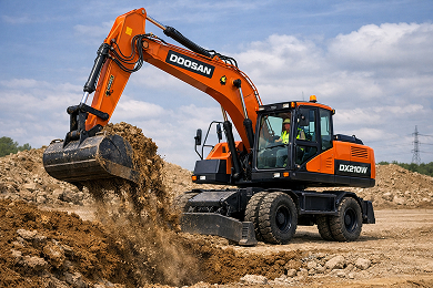 Doosan dx210w (2021 évjárat)